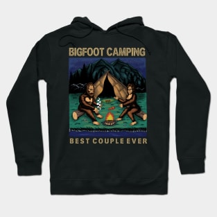 Bigfoot camping Hoodie